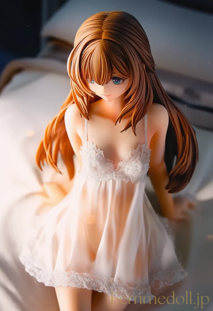 【オリジナル】甘い囁き：お兄ちゃん、触れて？誘惑のスケスケランジェリー【AI生成イラスト30枚】 6枚目