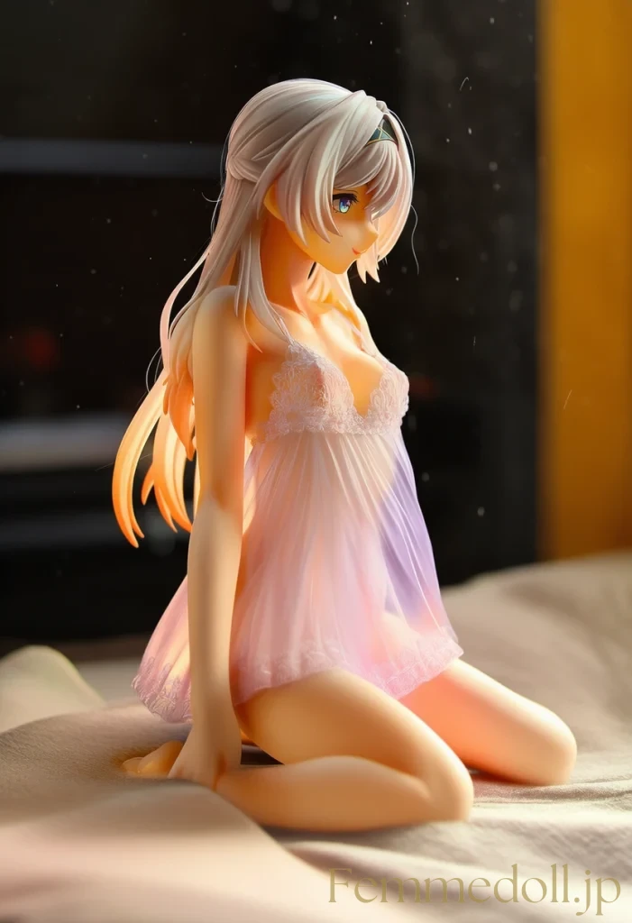 【オリジナル】夜の秘め事：もっと近くに来て♡セクシーランジェリーで誘惑【AI生成イラスト30枚】 25枚目