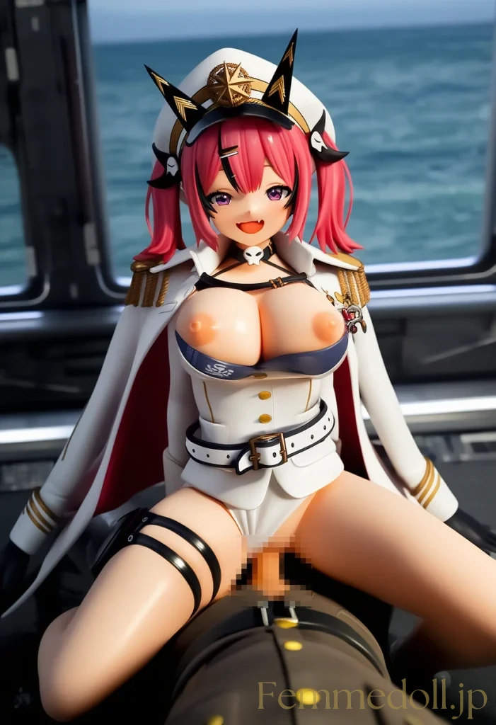 【NIKKE】マスト船内の巨乳がセックスでプルンプルプル【フィギュア風エロCG36枚】 1枚目