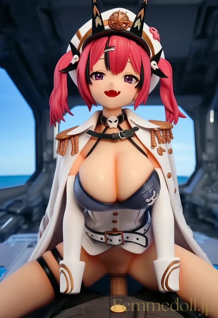 【NIKKE】マスト船内の巨乳がセックスでプルンプルプル【フィギュア風エロCG36枚】 22枚目