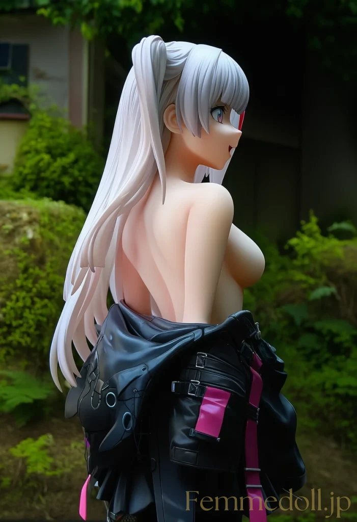 【ドルフロ/エロ画像】MDRのセミヌード屋外姿で指揮官を誘惑する画像集 22枚目