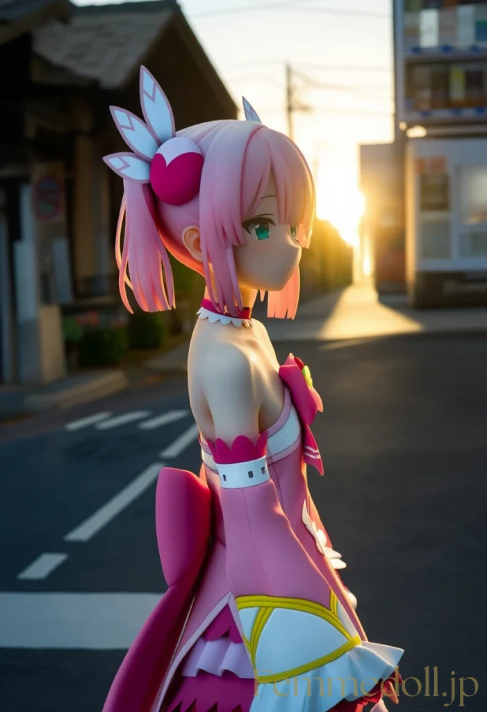 千代田桃「はあっ、誰か来る…」街中露出で細身ボディ丸出し【エロイラスト30枚】 15枚目