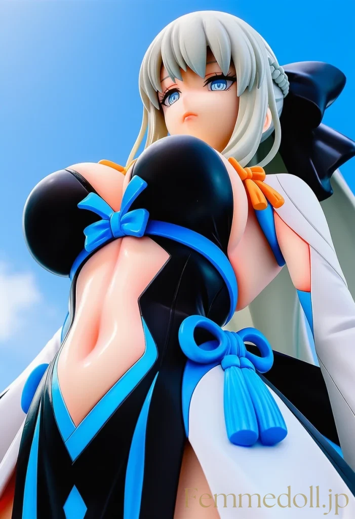 【FGO】モルガンのドレスから肌露出フィギュア風【エロイラスト24枚】 8枚目