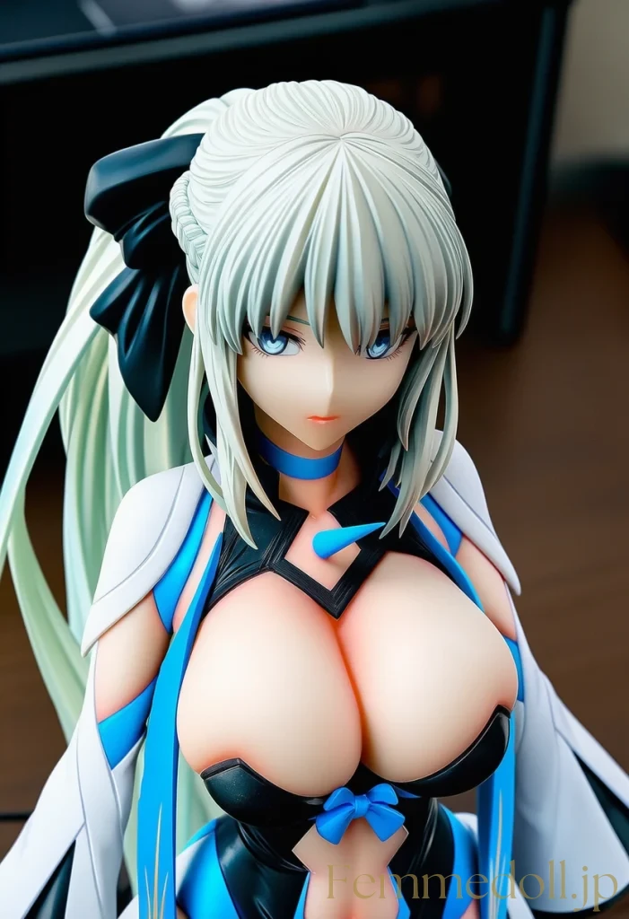 【FGO】モルガンのドレスから肌露出フィギュア風【エロイラスト24枚】 16枚目