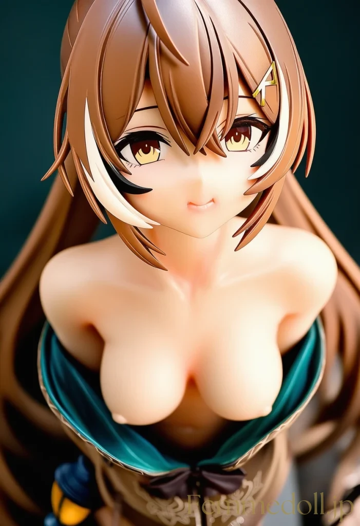 【Hololive】Nanashi Mumei「もっと見て…」清楚な彼女が誘惑ポーズ【フィギュア風AIエロ30枚】 12枚目