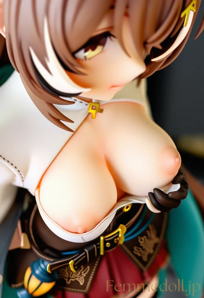【Hololive】Nanashi Mumei「もっと見て…」清楚な彼女が誘惑ポーズ【フィギュア風AIエロ30枚】 24枚目