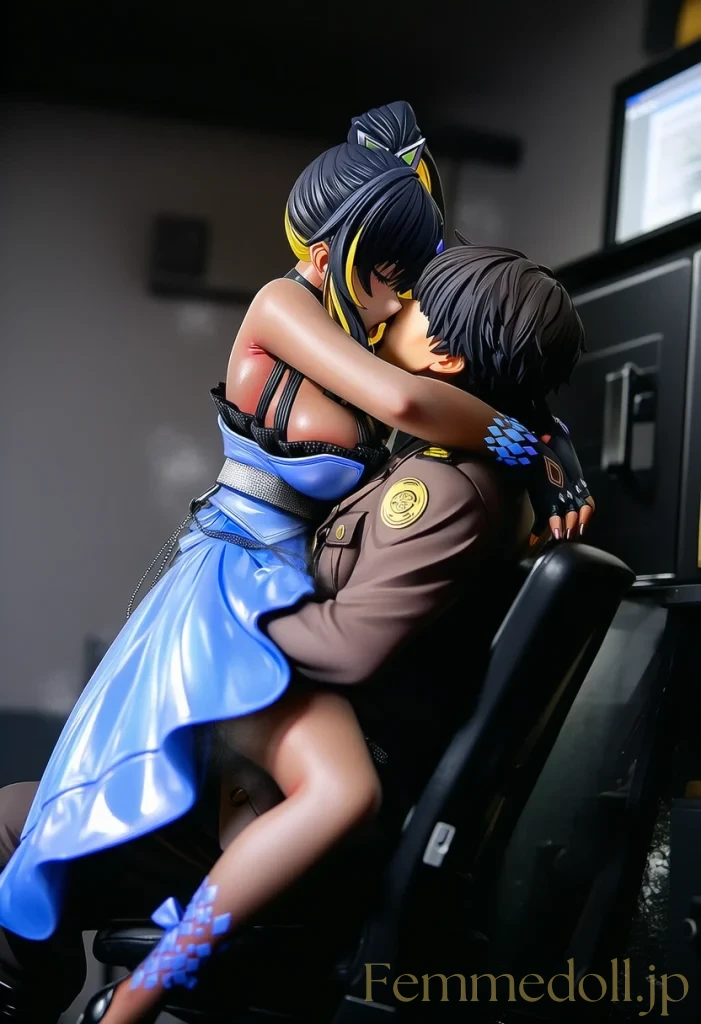 【NIKKE】ノイズ 「歌より気持ちいい♡」指揮官ののマイクで絶頂・・・♡【エロイラスト】 1枚目