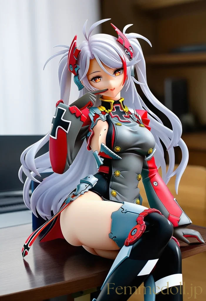 「肌が熱くなってきたかも…♡」プリンツオイゲンのヌード姿が指揮官の心を掴む瞬間 4枚目