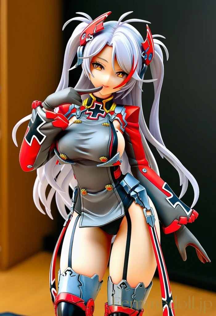 「肌が熱くなってきたかも…♡」プリンツオイゲンのヌード姿が指揮官の心を掴む瞬間 11枚目