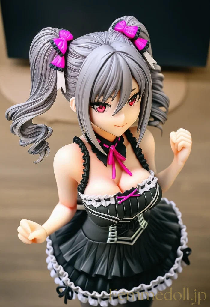 【デレマス】神崎蘭子ゴスロリの胸元がはみ出し妖艶揺れ【半裸エロCG30枚】 13枚目