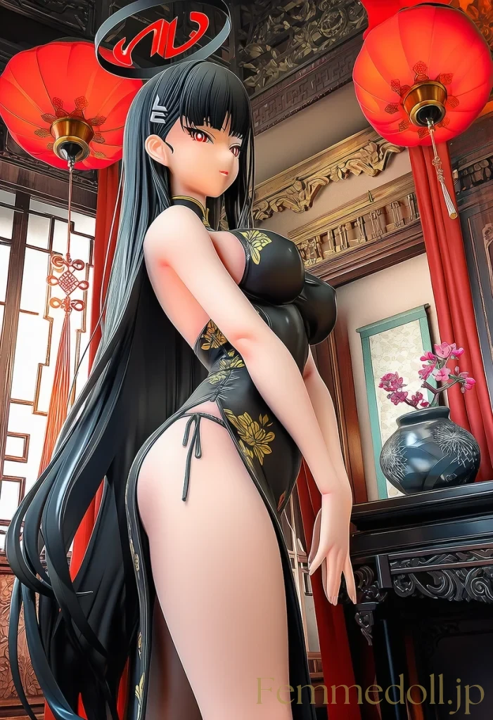 リオ「先生、このチャイナドレス、似合ってるかしら？」 10枚目