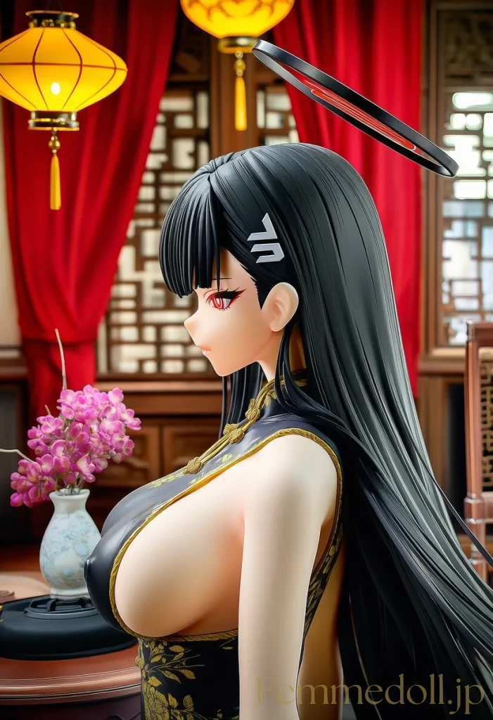 リオ「先生、このチャイナドレス、似合ってるかしら？」 6枚目