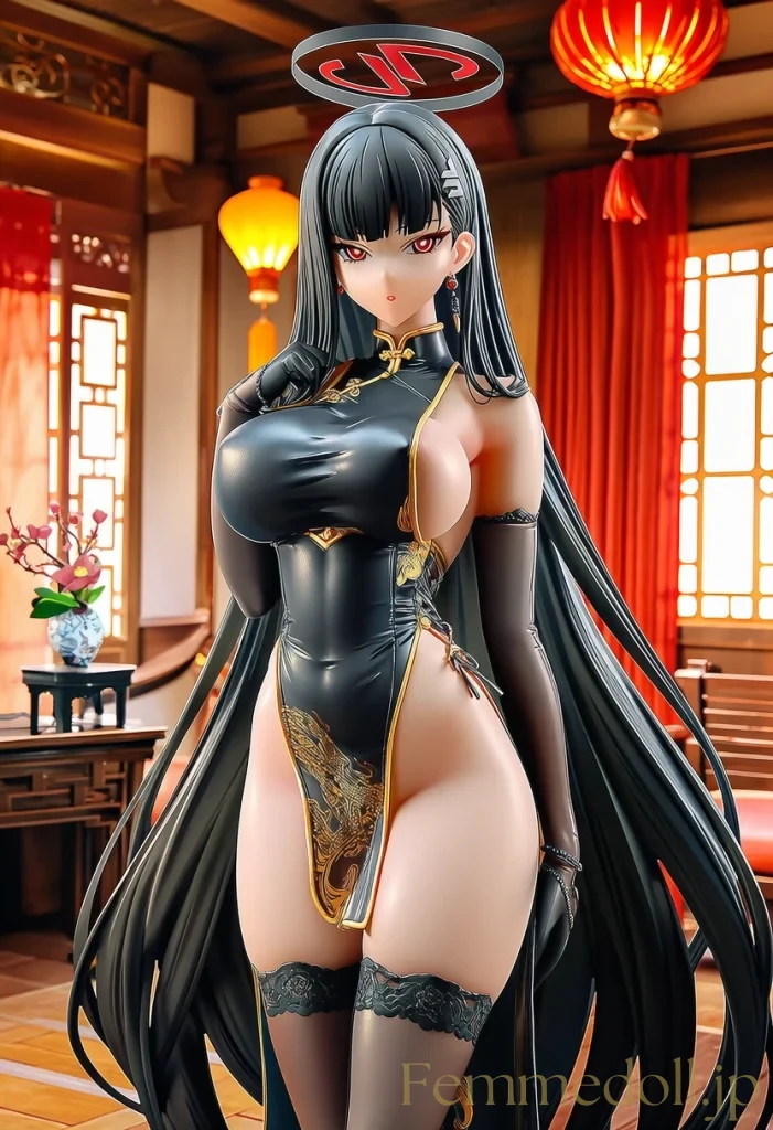 リオ「先生、このチャイナドレス、似合ってるかしら？」 28枚目