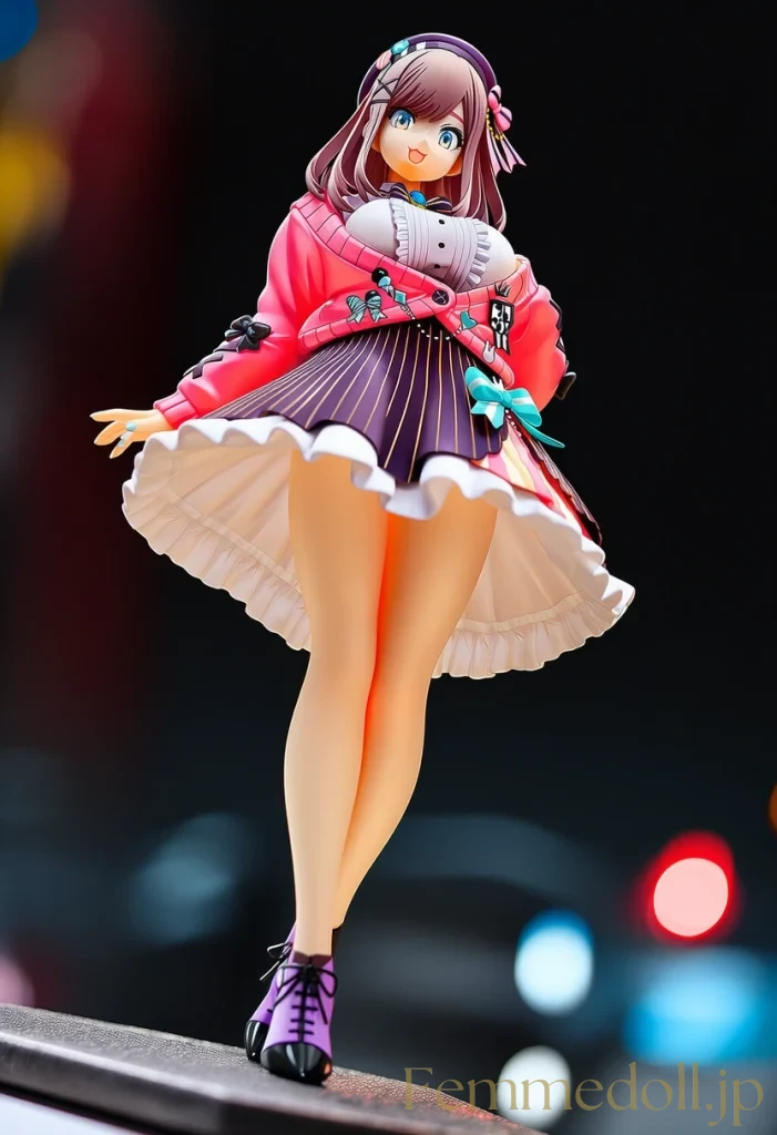 【にじさんじ】鈴原るる「こんなに熱くなっちゃった…♡」巨乳揉み誘惑の【AIフィギュア風エロ24枚】 4枚目