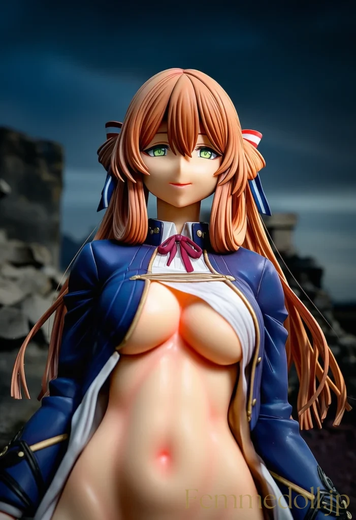 「風が肌に触れて、少しドキドキしちゃう…♡」スプリングフィールドの屋外セミヌードの瞬間 6枚目