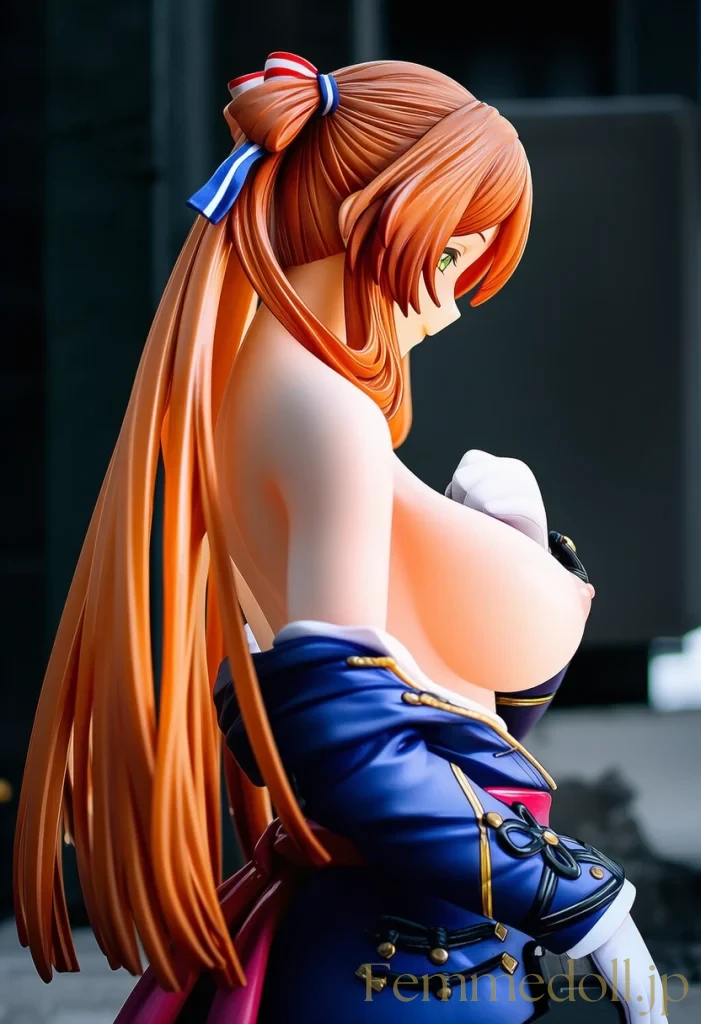 「風が肌に触れて、少しドキドキしちゃう…♡」スプリングフィールドの屋外セミヌードの瞬間 1枚目