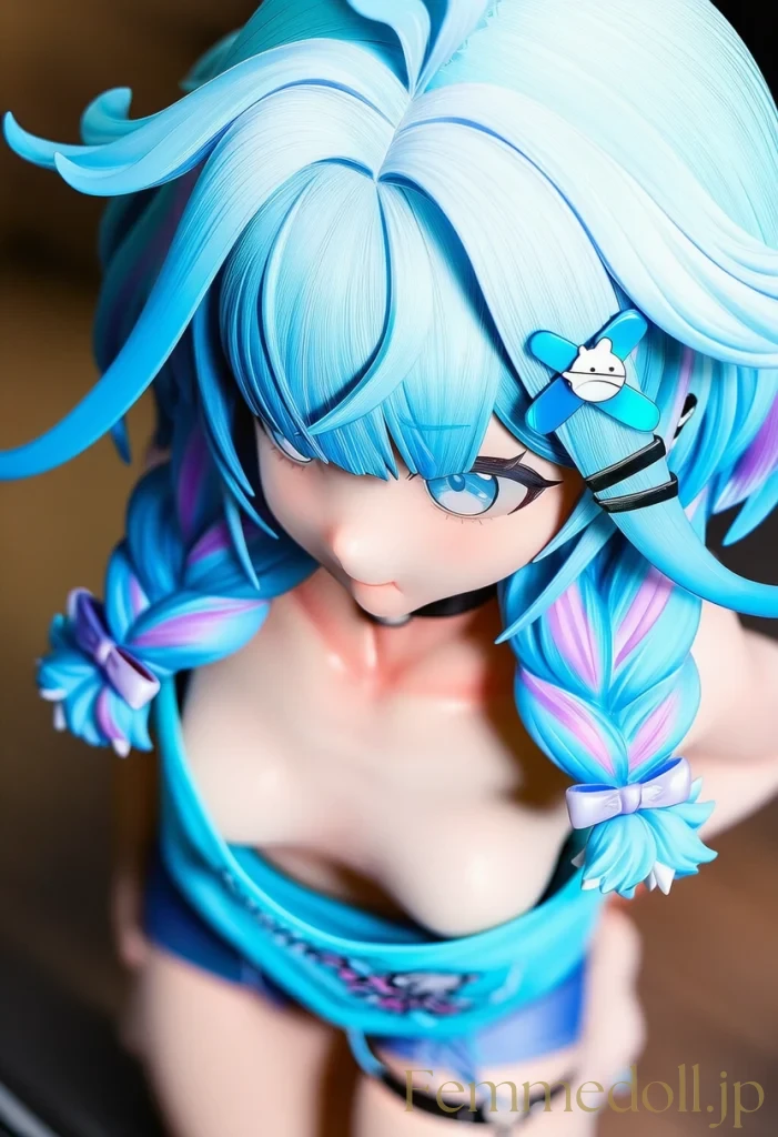 【hololive】水宮枢「えへへ、触っちゃう？」華奢ボディで誘惑ポーズ【AIエロイラスト24枚】 13枚目