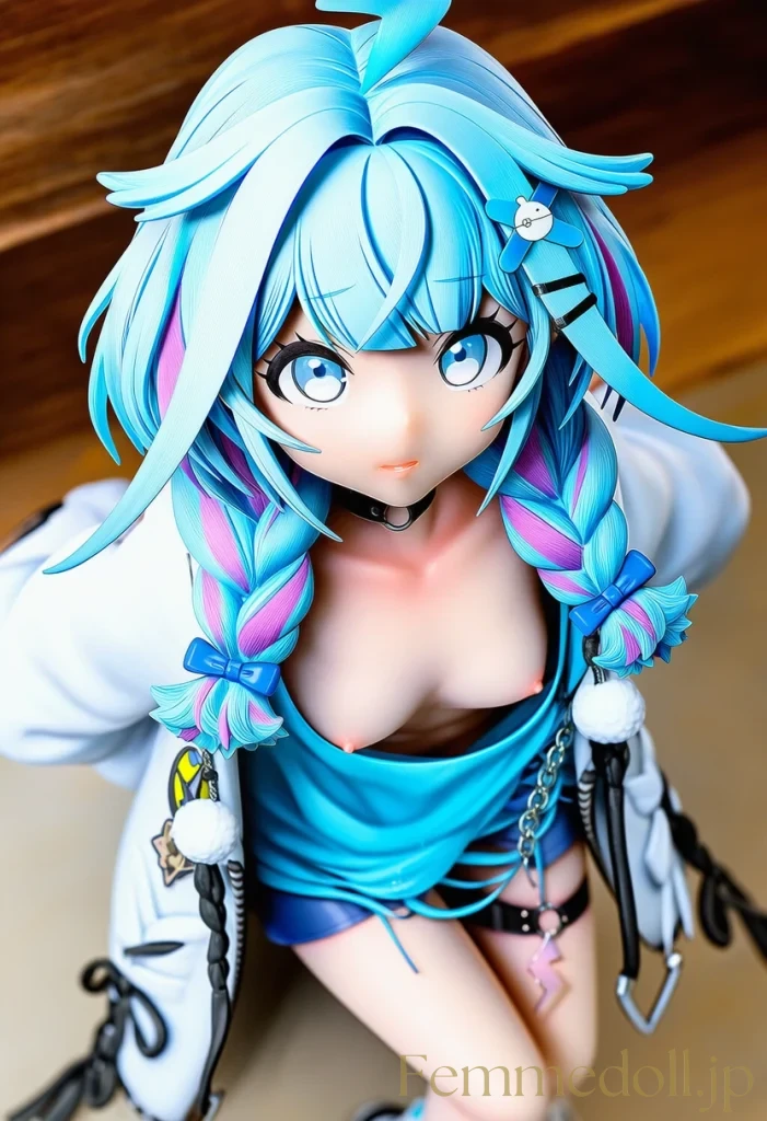 【hololive】水宮枢「えへへ、触っちゃう？」華奢ボディで誘惑ポーズ【AIエロイラスト24枚】 8枚目