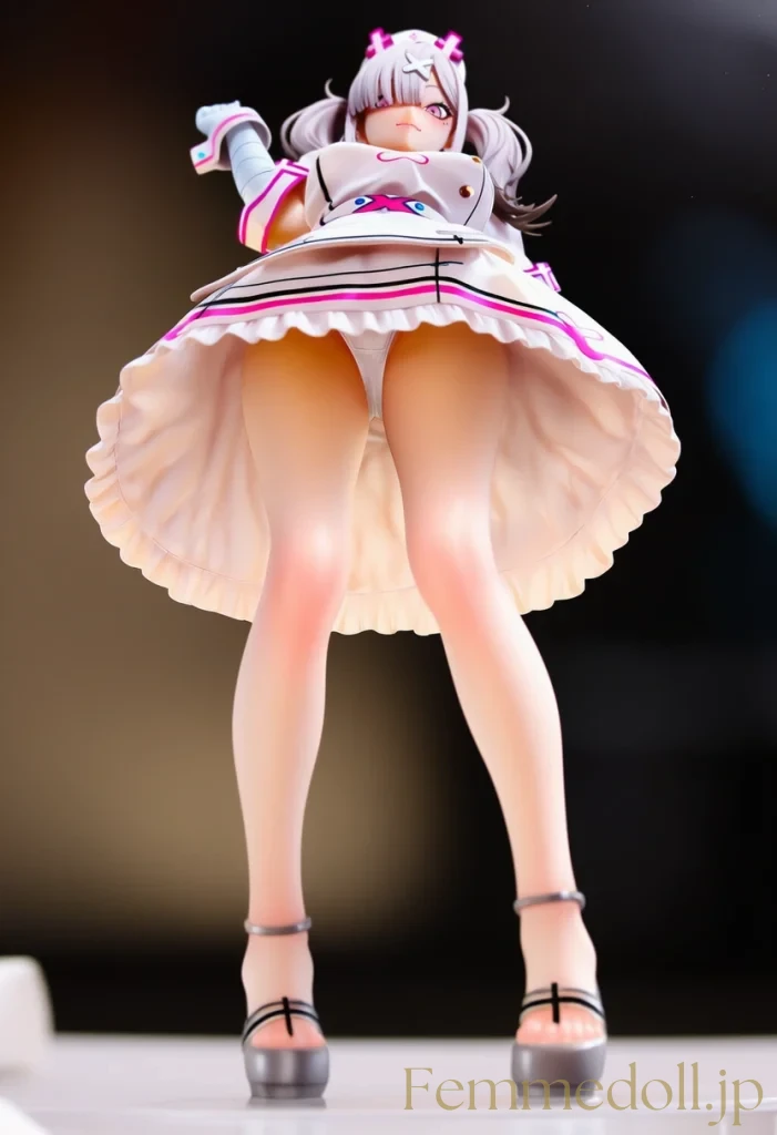 【にじさんじ】健屋花那のナース服はみ出しのむちむちボディが限界誘惑【AIエロフィギュア30枚】 10枚目