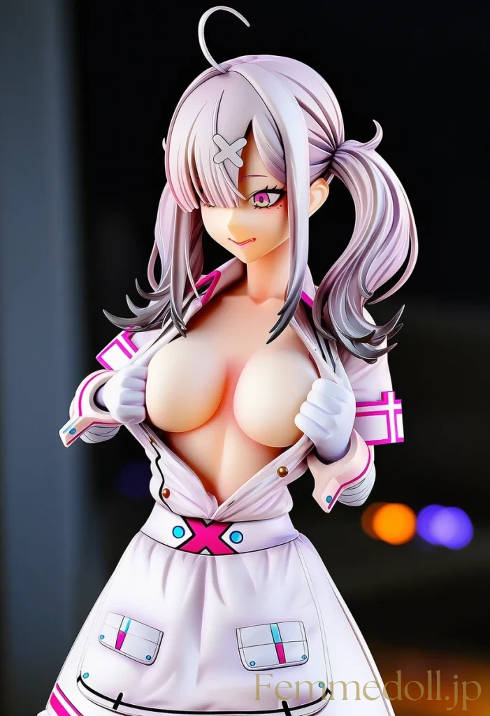 【にじさんじ】健屋花那のナース服はみ出しのむちむちボディが限界誘惑【AIエロフィギュア30枚】 18枚目