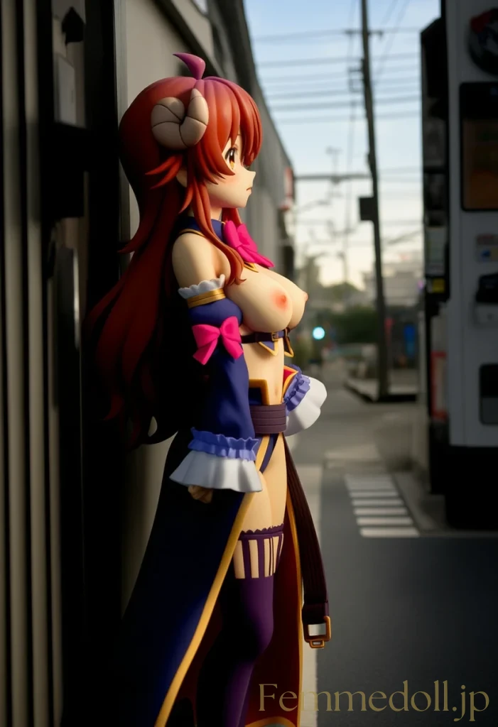 シャミ子「見ないでぇ…」危機管理フォームで街中露出羞恥【エロイラスト30枚】 22枚目