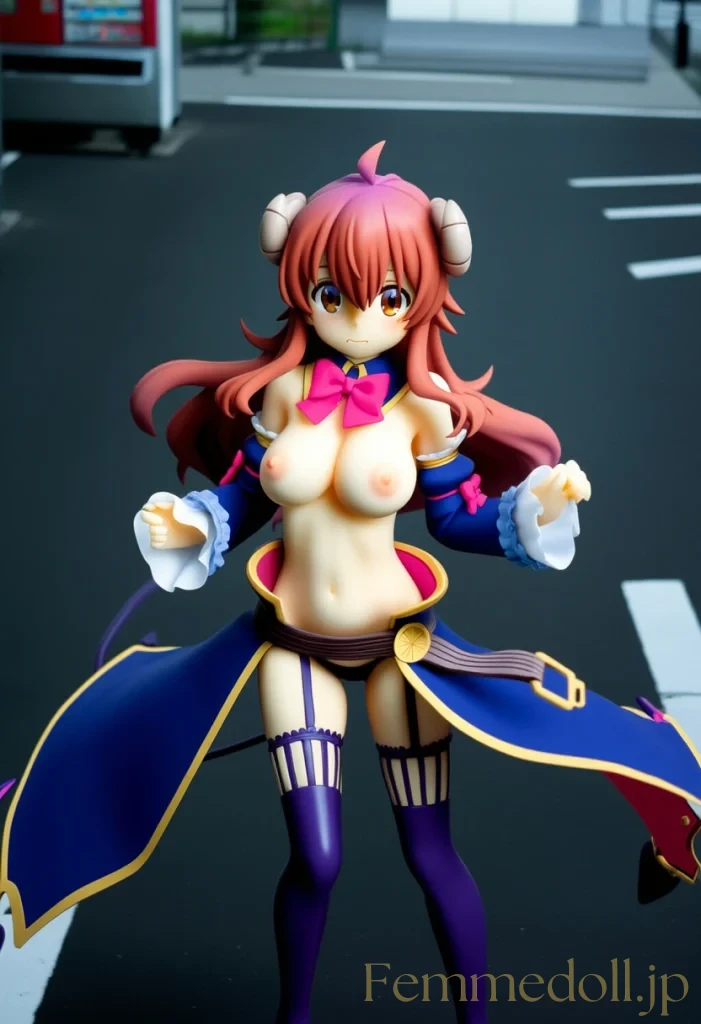 シャミ子「見ないでぇ…」危機管理フォームで街中露出羞恥【エロイラスト30枚】 28枚目