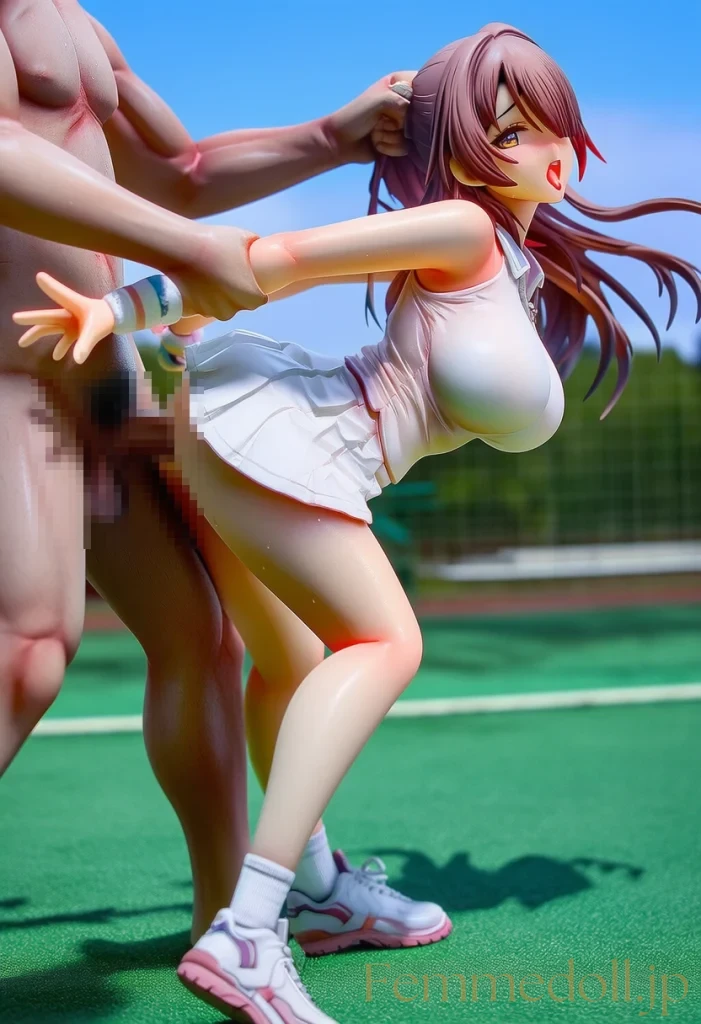 【オリジナル】テニス少女「もっと激しく…」汗だくSEXで腰振り絶頂【AIエロイラスト48枚】 46枚目