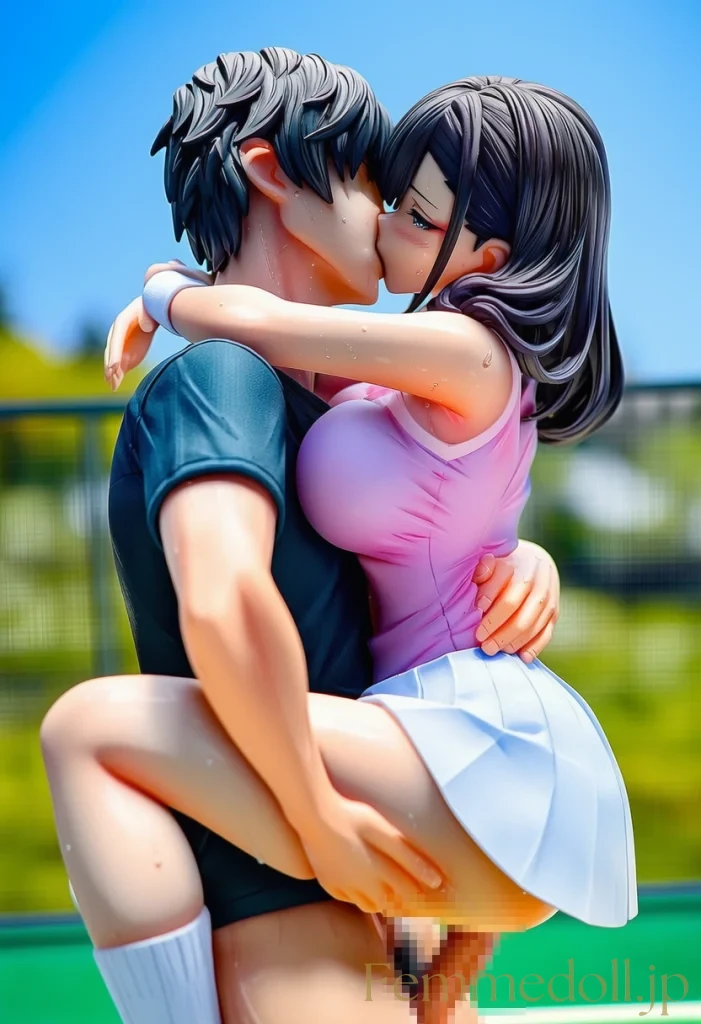 【オリジナル】テニス少女「もっと激しく…」汗だくSEXで腰振り絶頂【AIエロイラスト48枚】 17枚目