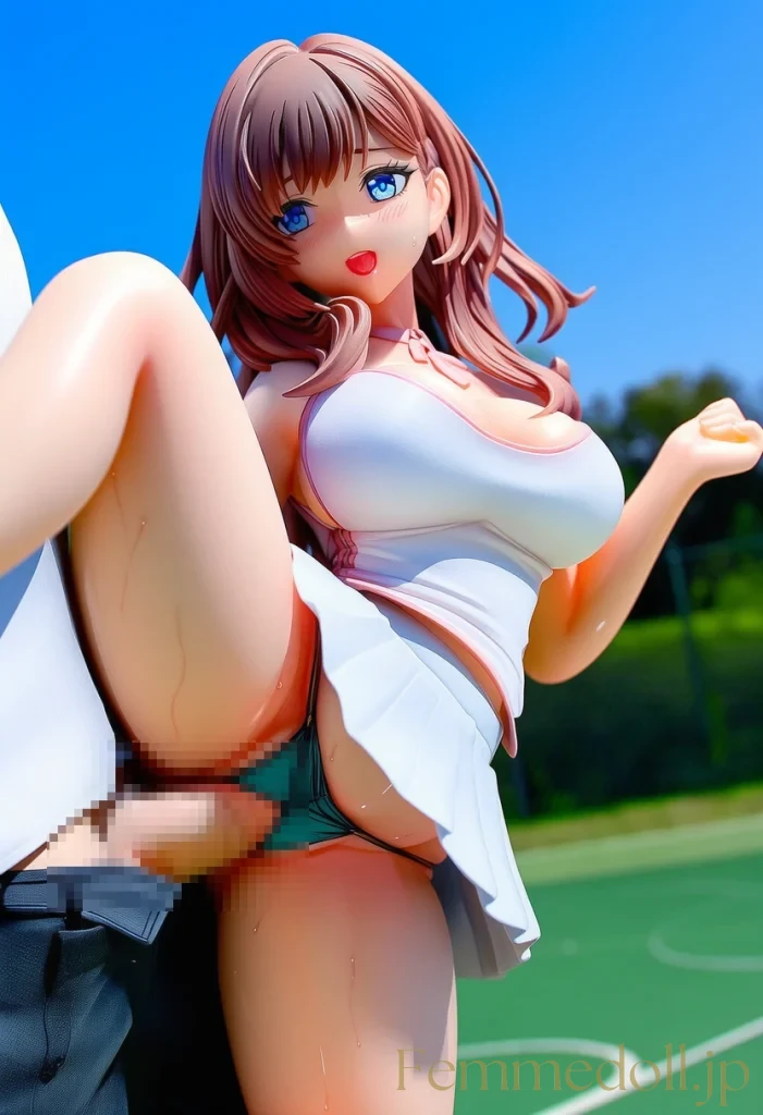 【オリジナル】テニス少女「もっと激しく…」汗だくSEXで腰振り絶頂【AIエロイラスト48枚】 16枚目