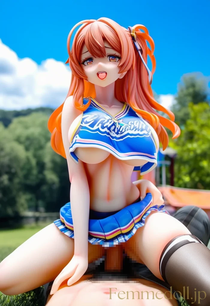 【オリジナル】チアガール「はあっ、熱い…！」俺の腰振りを応援してくれる美少女と汗だくSEX【AIイラスト30枚】 43枚目