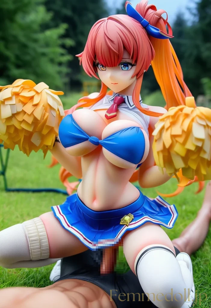 【オリジナル】チアガール「はあっ、熱い…！」俺の腰振りを応援してくれる美少女と汗だくSEX【AIイラスト30枚】 87枚目