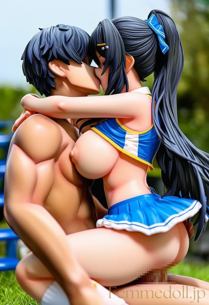 【オリジナル】チアガール「はあっ、熱い…！」俺の腰振りを応援してくれる美少女と汗だくSEX【AIイラスト30枚】 79枚目