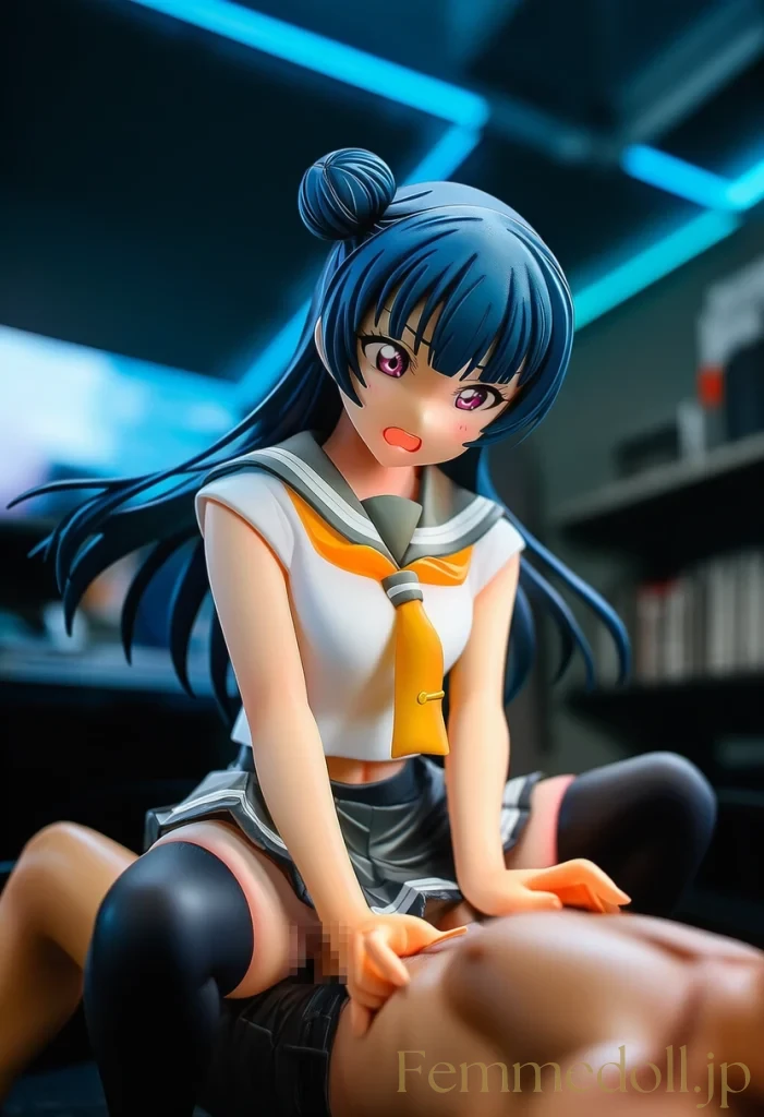 【ラブライブ! サンシャイン!!】津島善子：堕天使の甘い誘惑と溶け合う夜【AI生成イラスト30枚】 11枚目