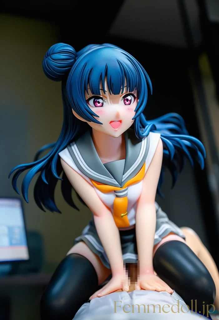 【ラブライブ! サンシャイン!!】津島善子：堕天使の甘い誘惑と溶け合う夜【AI生成イラスト30枚】 9枚目