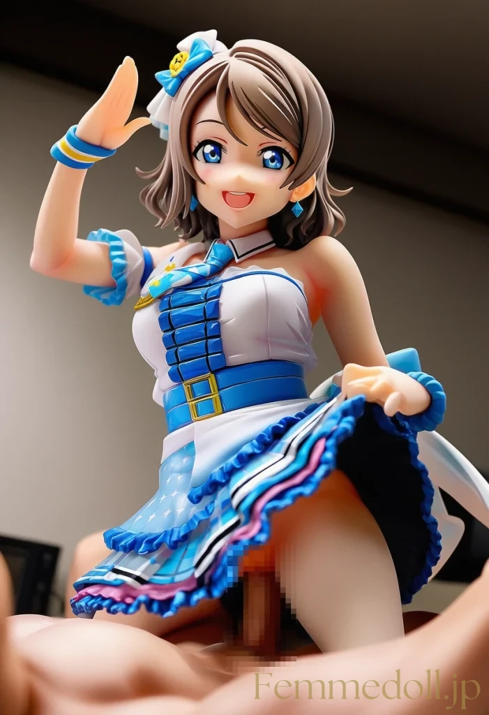 【ラブライブ! サンシャイン!!】渡辺曜：ヨーソロー♡ 曜の甘い夜の全力抱擁【AI生成イラスト24枚】 47枚目