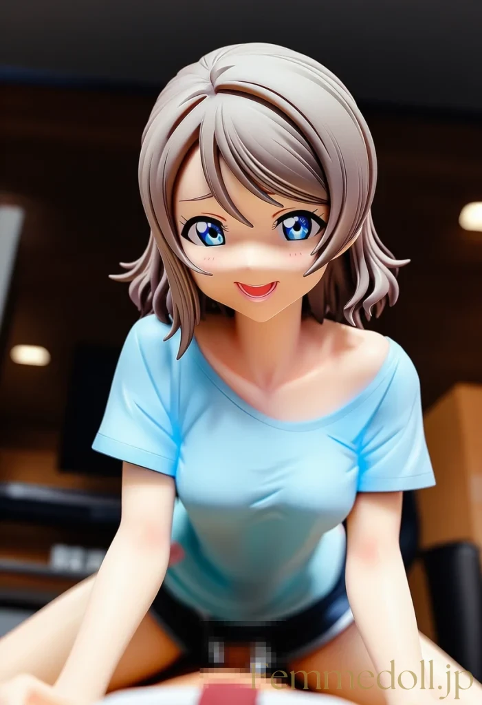 【ラブライブ! サンシャイン!!】渡辺曜：ヨーソロー♡ 曜の甘い夜の全力抱擁【AI生成イラスト24枚】 45枚目