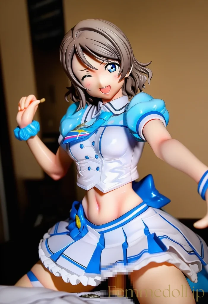 【ラブライブ! サンシャイン!!】渡辺曜：ヨーソロー♡ 曜の甘い夜の全力抱擁【AI生成イラスト24枚】 41枚目