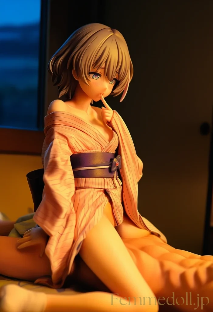 【オリジナル】浴衣少女密着SEXでビクビク絶頂連発【フィギュア風イラスト30枚】 28枚目