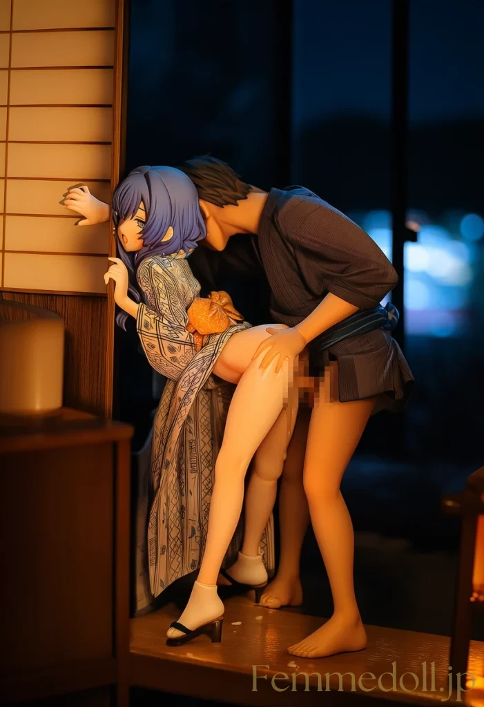 【オリジナル】浴衣少女密着SEXでビクビク絶頂連発【フィギュア風イラスト30枚】 29枚目