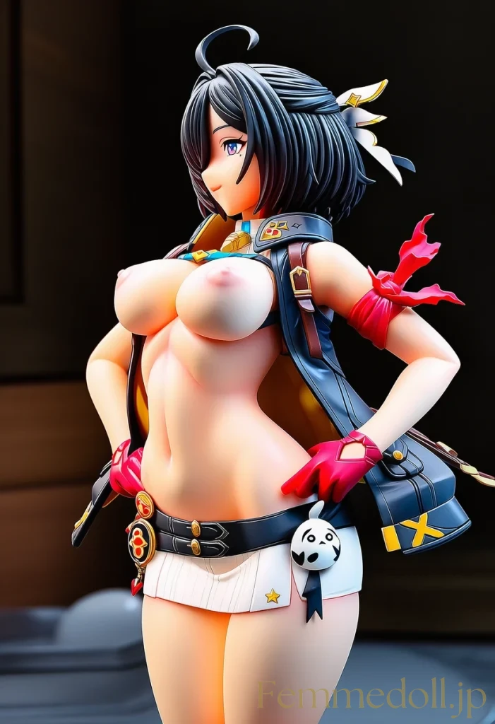 ユミアのセクシーボディ炸裂！『触れたい？』誘惑イラスト30枚（フィギュア風AI生成） 15枚目