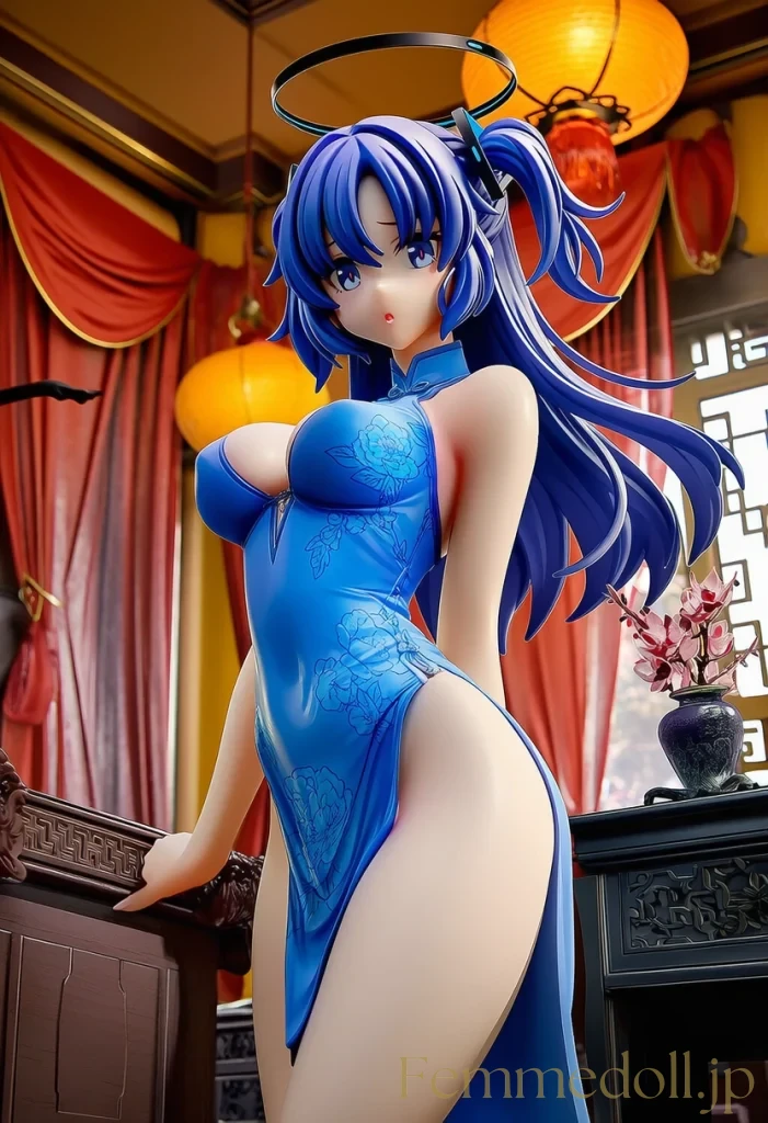 【画像】ブルアカユウカのチャイナ服、むちむちでエロすぎｗｗｗｗ 16枚目