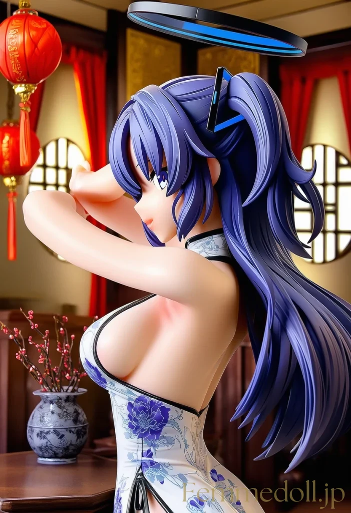 【画像】ブルアカユウカのチャイナ服、むちむちでエロすぎｗｗｗｗ 18枚目