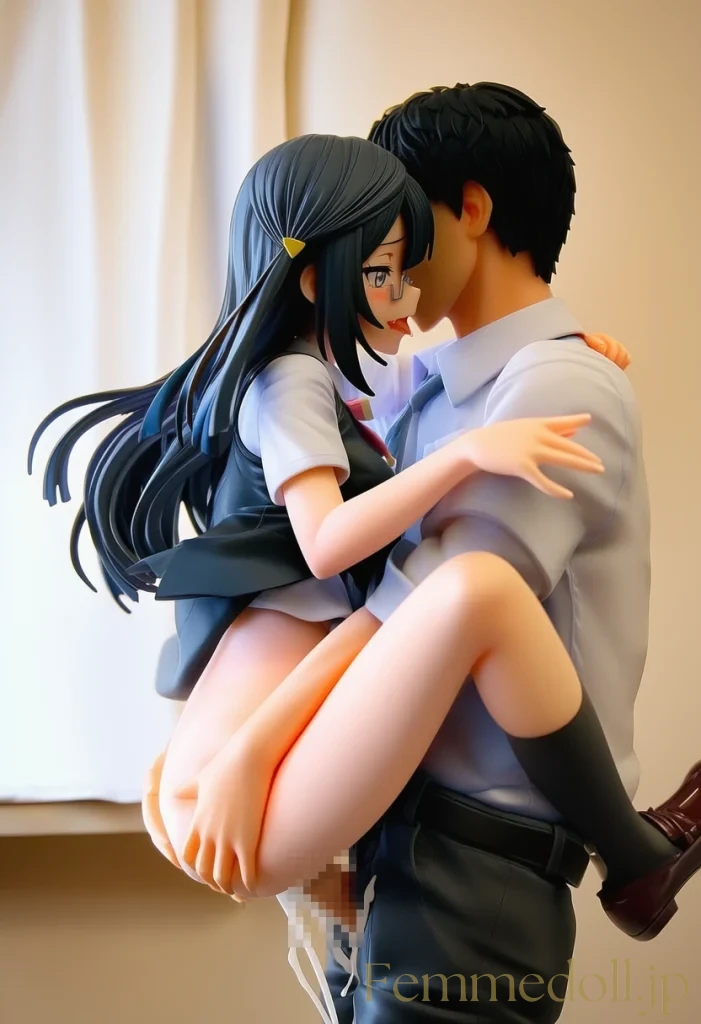 【ラブライブ！虹ヶ咲】優木せつ菜「だいすきぃ…♡」制服騎乗位で悶絶イキ【フィギュア風AIエロ36枚】 14枚目