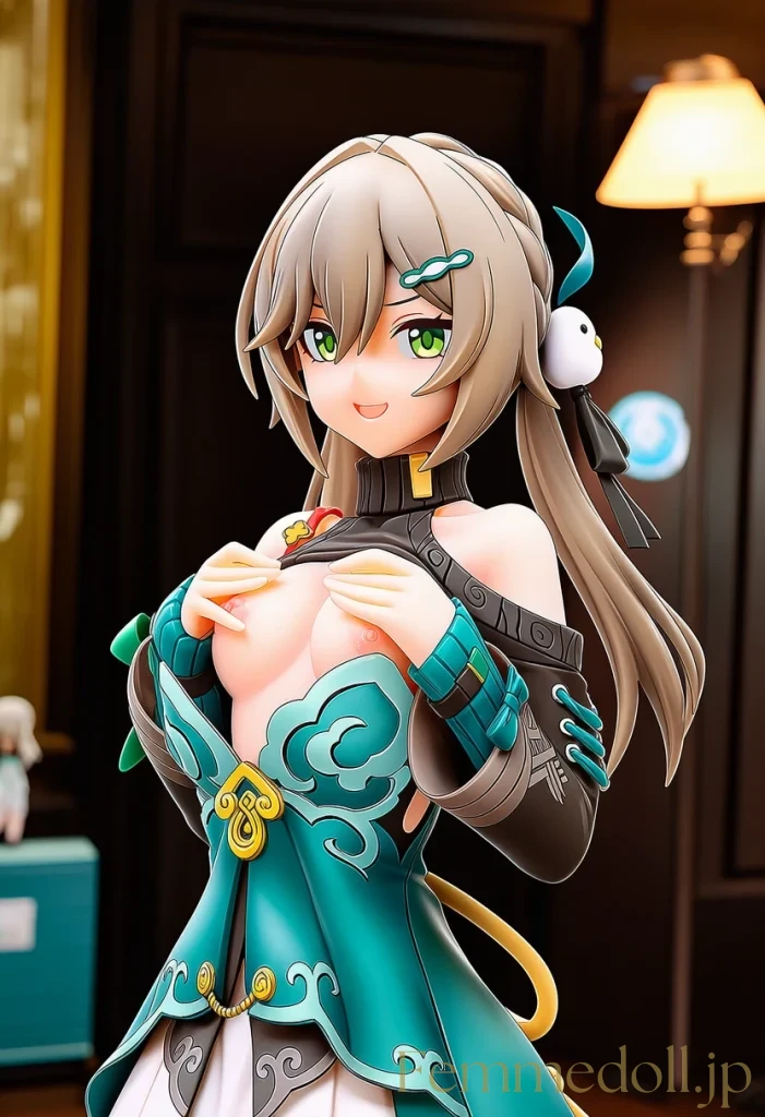 【崩スタ】青雀：牌の隙間に忍ぶ甘い囁き【AI生成イラスト30枚】 18枚目