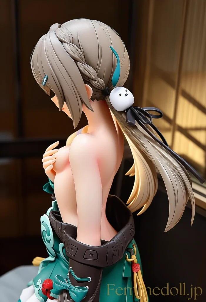 【崩スタ】青雀：牌の隙間に忍ぶ甘い囁き【AI生成イラスト30枚】 9枚目