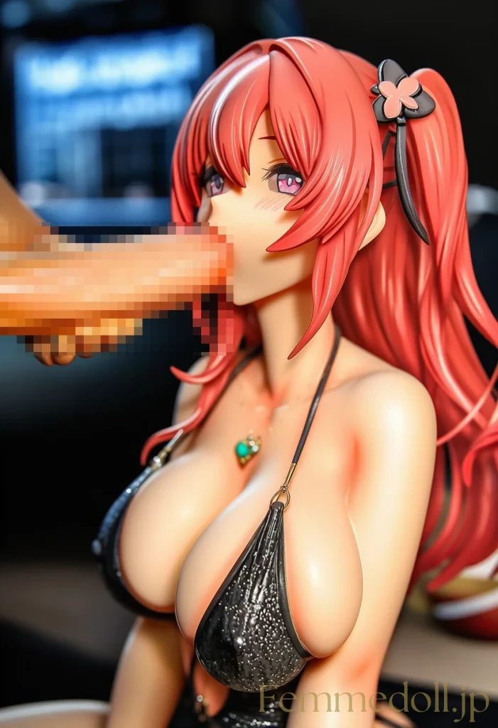 【オリジナル】ボディコンお姉さん「これでイっちゃう？」セクシー誘惑で即射精【フィギュア風エロCG36枚】 5枚目