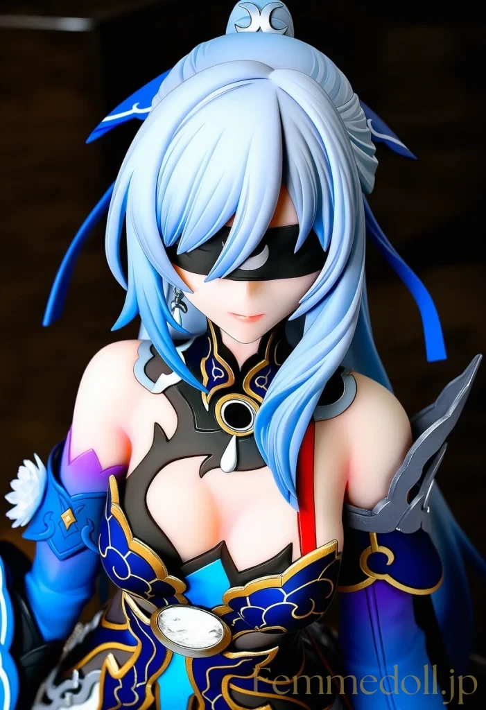 【崩スタ】鏡流：冷徹な幻に溶ける優美な誘い【AI生成イラスト24枚】 21枚目