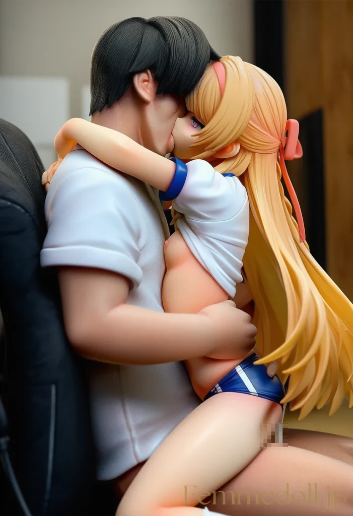 【オリジナル】体操服少女の華奢ボディが催眠SEXでビクビク痙攣【フィギュアエロCG54枚】 71枚目