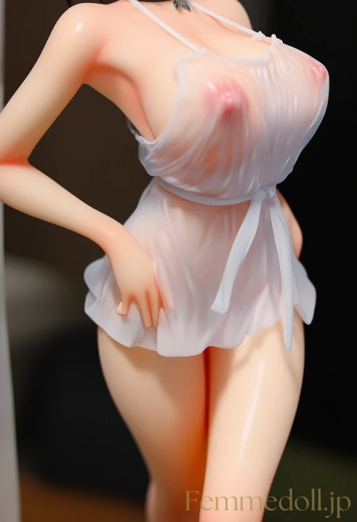 【AIオリジナル】触れたくてたまらない…爆乳美女が透け衣装で乳首チラ見せ【フィギュア風エロイラスト36枚】 27枚目