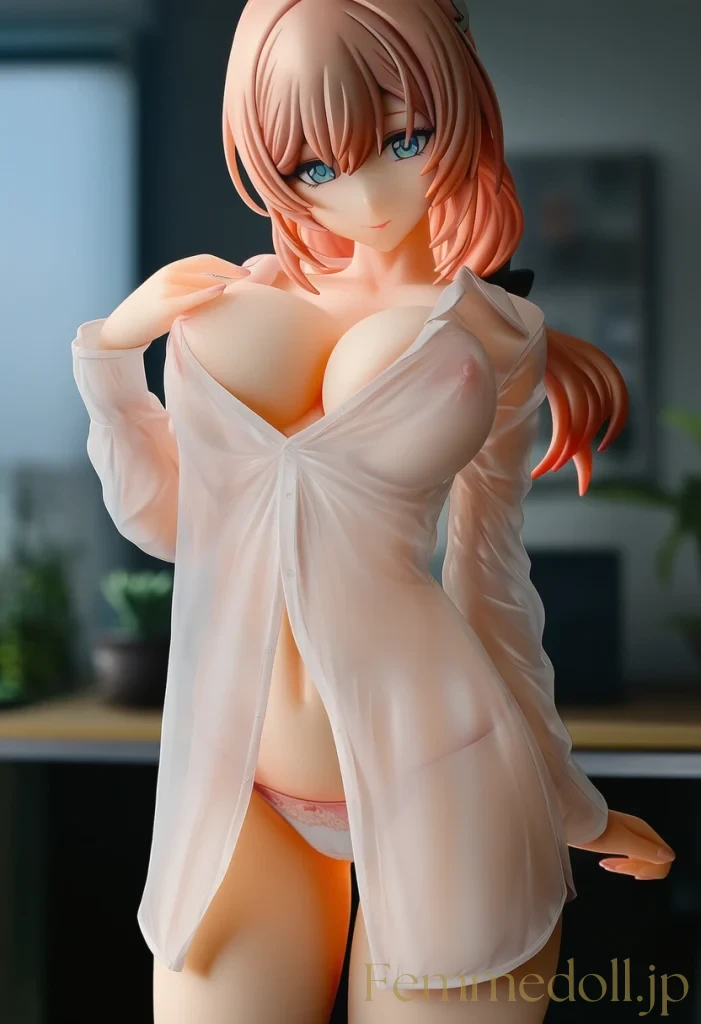 【AIオリジナル】触れたくてたまらない…爆乳美女が透け衣装で乳首チラ見せ【フィギュア風エロイラスト36枚】 33枚目